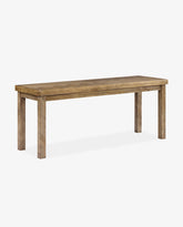 Beaumont Chevron Wooden Entryway Dining Bench