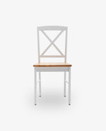 Spokane Cross-Back Dining Chairs Set of 2