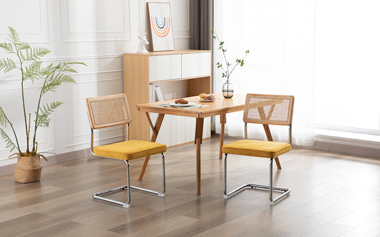 rattan dining room chairs