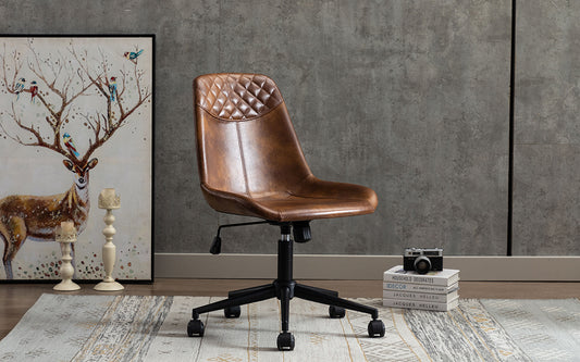 armless home office chair