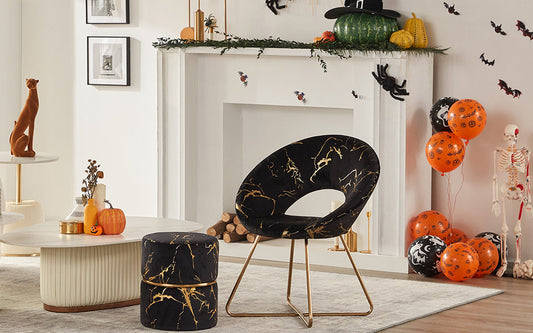halloween decoration chairs