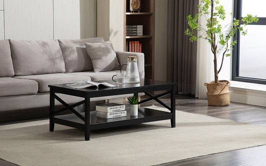 large wooden coffee tables