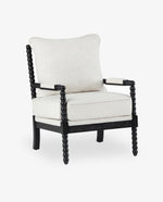Pinedale Spindle Spool Chenille Armchair