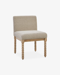 Spindle Leg Dining Chairs Set of 2