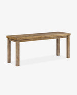 Beaumont Chevron Wooden Entryway Dining Bench