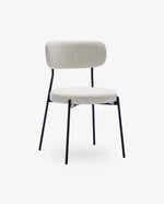 Pasadena Padded Bouclé Side Chairs Set of 2