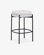 Plano Backless Double-Layered Counter Stools Set of 2