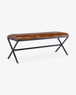 Stuart Channel Tufted Dining Bench
