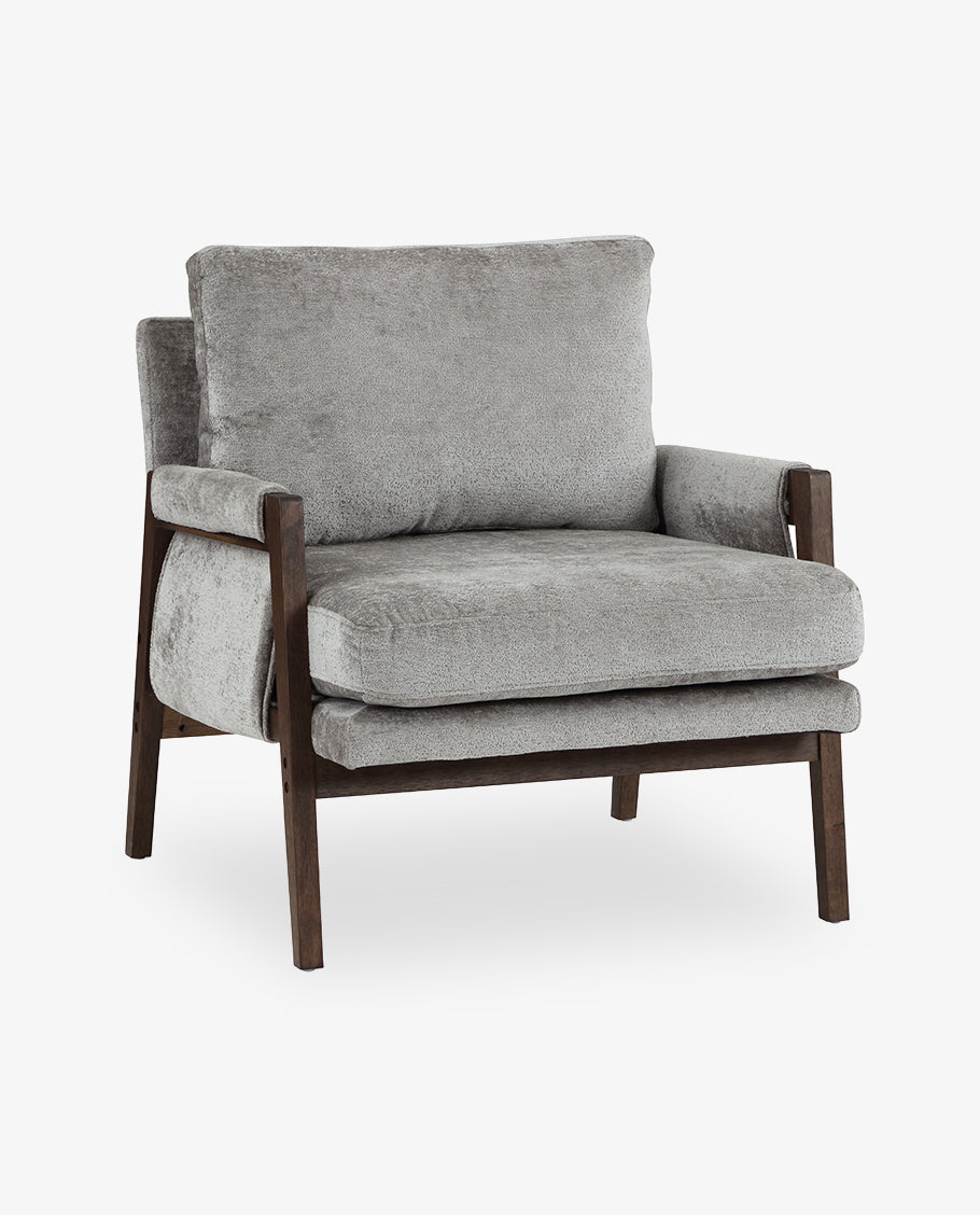 Logan Wrapped-Arm Lounge Chair