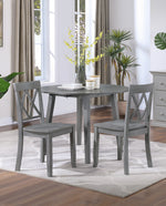 Pocatello X-Back Dining Chairs Set of 2