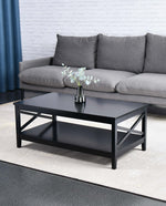 Houma X-Side Wood Coffee Table