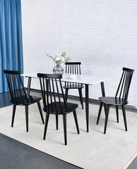 Cortez Farmhouse Wood Dining Chairs