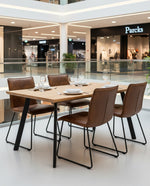 Burlington Black Legs Dining Chairs Set of 4