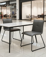 Burlington Black Legs Dining Chairs Set of 4