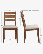Myrtle Beach Dining Set (4 Ladder Back Chairs ONLY)