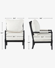 Pinedale Spindle Spool Armchair