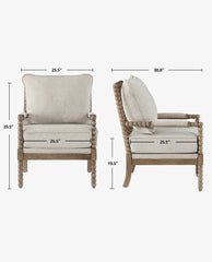 Pinedale Spindle Spool Armchair