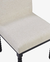 Spindle Leg Dining Chairs Set of 2