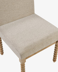 Spindle Leg Dining Chairs Set of 2