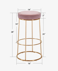 Reno Round Bar Stools Set of 2