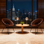 San Diego Faux Leather Papasan Chair