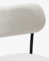 26" Shelbyville Padded Bouclé Counter Stools Set of 2