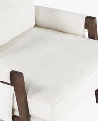 Logan Wrapped-Arm Lounge Chair