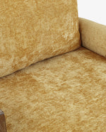 Logan Wrapped-Arm Chenille Lounge Chair