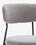 Pasadena Padded Bouclé Side Chairs Set of 2