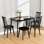 Fort Payne Dining Room Set (1 Table+4 Spindle Chairs)