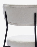 Pasadena Padded Bouclé Side Chairs Set of 2