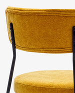 Pasadena Padded Bouclé Side Chairs Set of 2