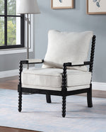 Pinedale Spindle Spool Chenille Armchair