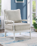 Pinedale Spindle Spool Chenille Armchair