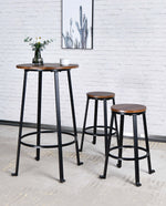 Breckenridge Bistro Pub Dining Set (1 Table+2 Stools)