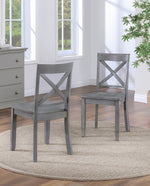 Pocatello X-Back Dining Chairs Set of 2