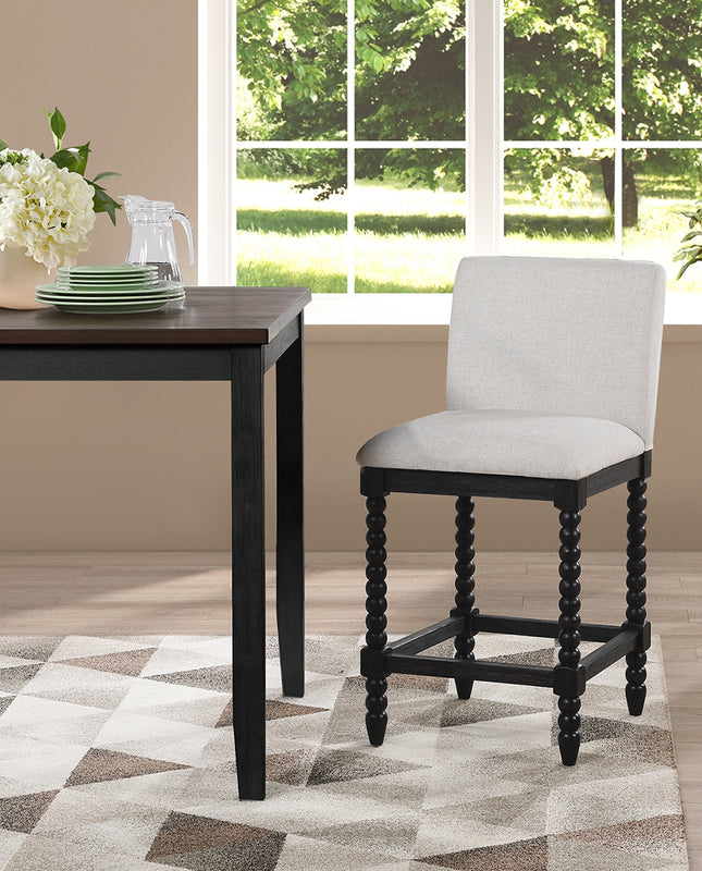 Alexandria 26“ Spindle Legs Counter Stool