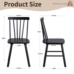 Windsor Dining Chairs Set of 4