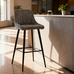 24"/30" New Orleans Padded Bar Stools Set of 2