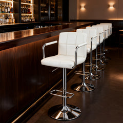 Fargo Tufted PU Bar Stools Set of 2