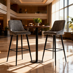 24"/30" New Orleans Padded Bar Stools Set of 2