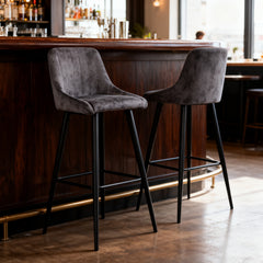 24"/30" New Orleans Padded Bar Stools Set of 2