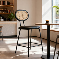 Kalamazoo Cane Back Counter Stools Set of 2