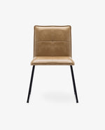 DUHOME modern leather dining chairs