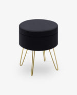 DUHOME storage vanity stool