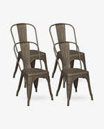 comfortable stackable dining chairs