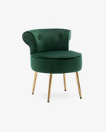 DUHOME Jackson upholstered living room chairs dark green
