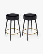 24"/30" Houston Round Bar Stools Set of 2