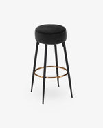 DUHOME padded metal bar stools