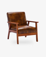 Tumon Wooden Frame Lounge Accent Chair